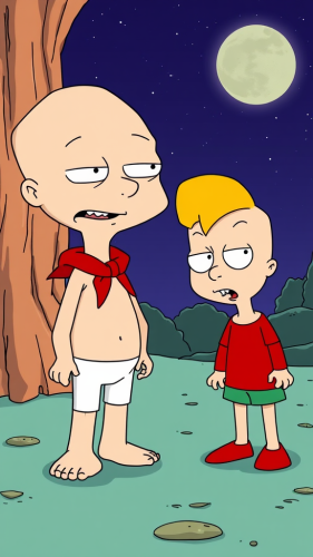 A cartoon character named Stewie Griffin is displayed.