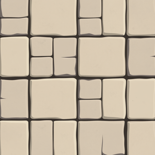 A cartoon stone block square tile texture