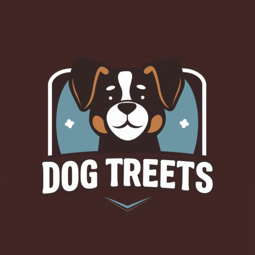 A logo for a dog treats pet store.