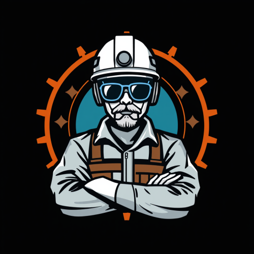 A logo representing a cyberpunk engineering solution.