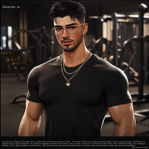 A muscular young man in the gym smiling