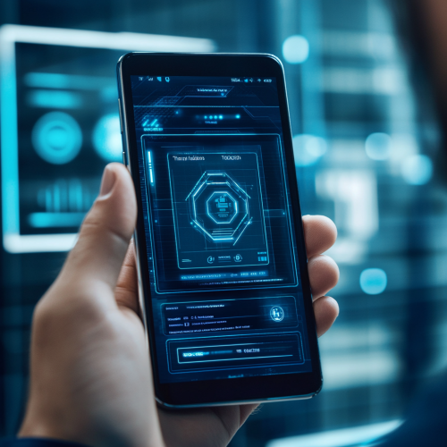 A person gets a special ID number token