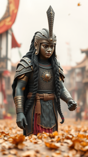 A picture of a talking robot assistant.