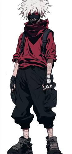 A powerful Anime Hero with Chakra Energy.