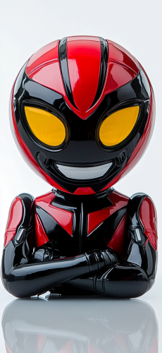 A realistic photo of a happy face.