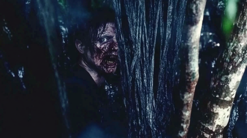 A scary demon with in basement