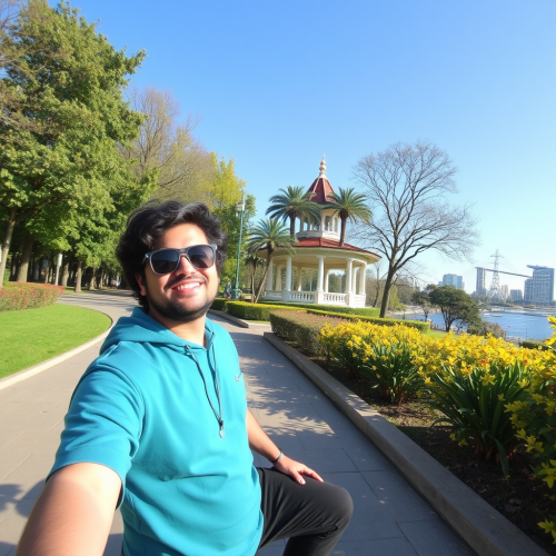 A sunny day at the park