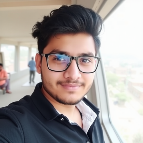 A young man in Pakistan trying to earn.