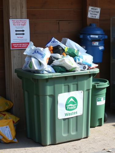 AI Image A Funny Way to Sort Waste