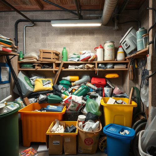 AI Image The Funny Waste Sorting Space Game