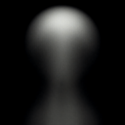 Alien with big eyes and slimy skin.