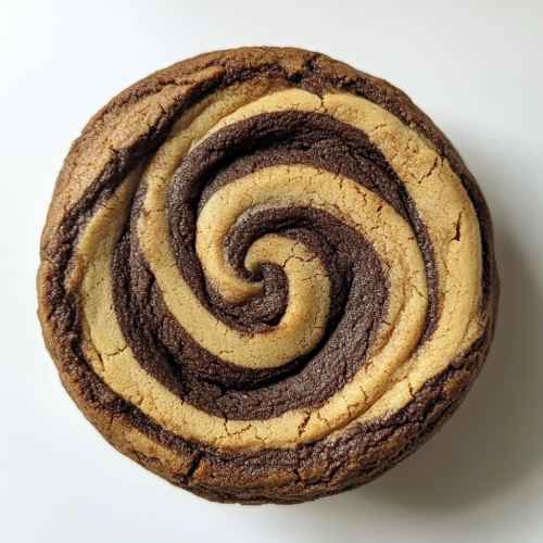 Amateur Photo: Peanut Butter Swirl Brownie Cookies