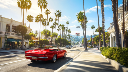 American Road Trip: Luxury and Nature Contrast