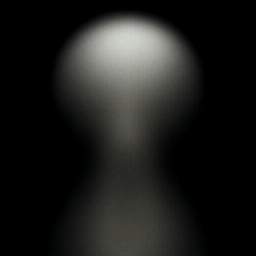 An Alien with Big Eyes and Neutral Expression