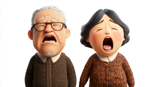 An Angry Chinese Couple Demands Answers - 3D