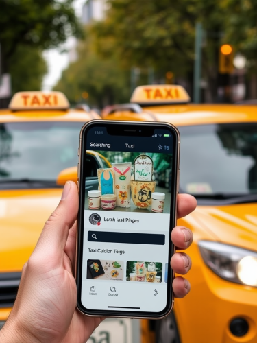 An App for Finding Lost Items in Taxis