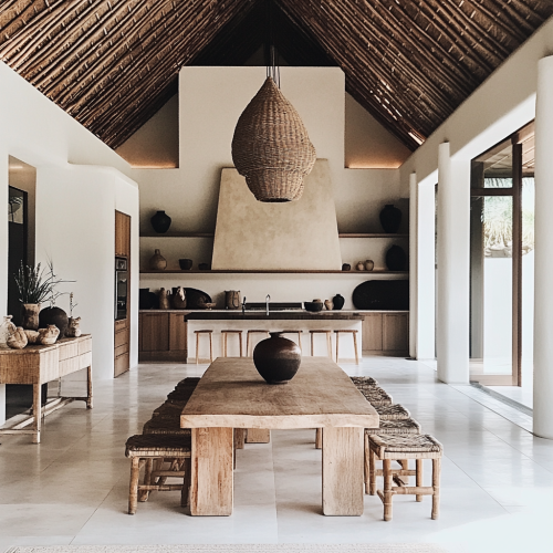 An Eclectic Modern Bali Villa Interior Design