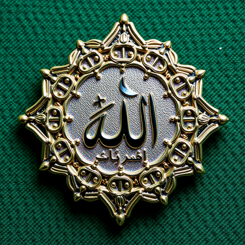 An Islamic Icon Styled like a Broach