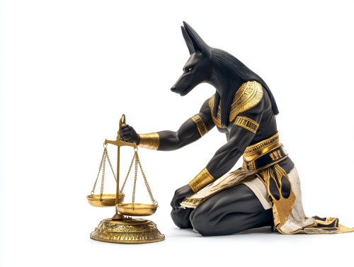 Anubis with Egyptian Scales
