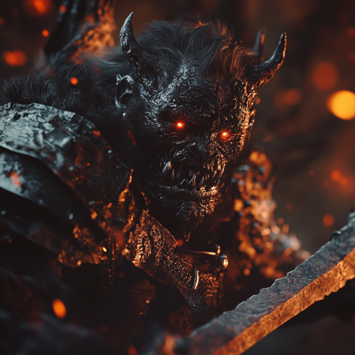 Battle of the War Priest Against Evil Humanoids