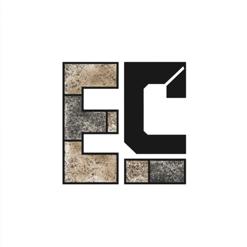 Bold, creative logo for Elite Constructors with 'EC' focus. Bold, creative logo for Elite Constructors with 'EC' focus.
