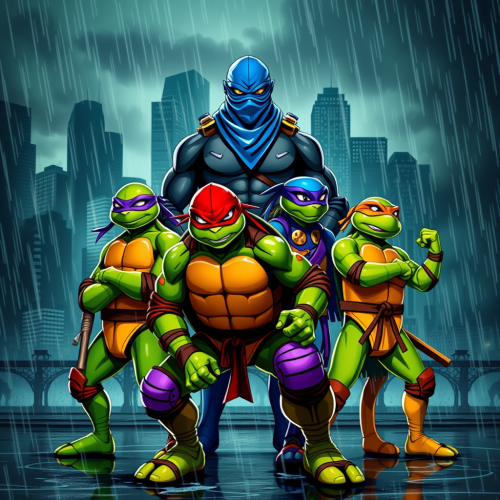 Brothers in the Rain: Teenage Mutant Ninja Turtles