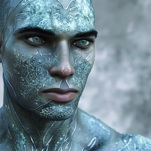 A Futuristic Extraterrestrial Portrait