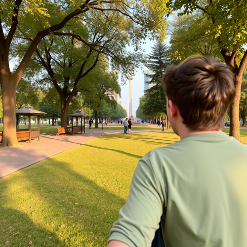 Children playing and having fun at the park.
