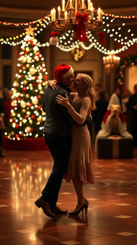 Christmas Tango with Elegant Hands