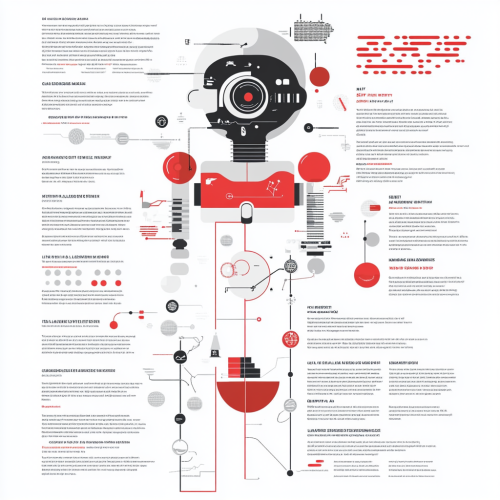Comparing Generative AI, MLP, LLM, AI Infographic