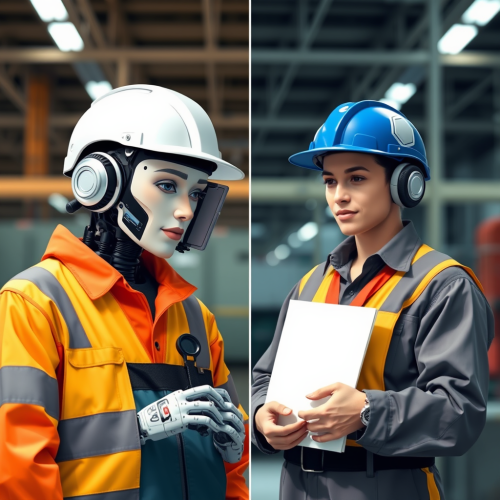 Comparing Workers with AI to Traditional Workers