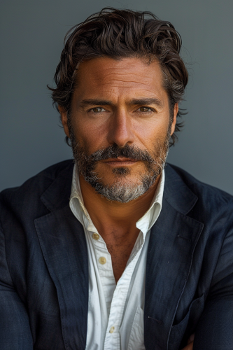 Confident Brazilian man in stylish professional attire Portrait