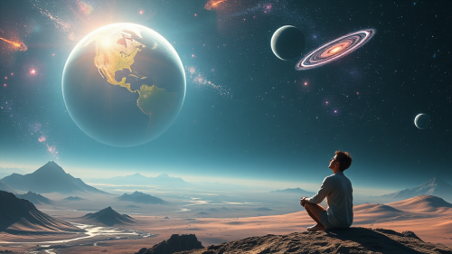 Contemplating Universal Truths on an Alien Planet