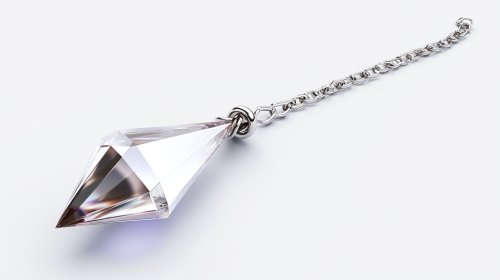 Crystal Pendulum on Transparent Background  Crystal Pendulum on Transparent Background