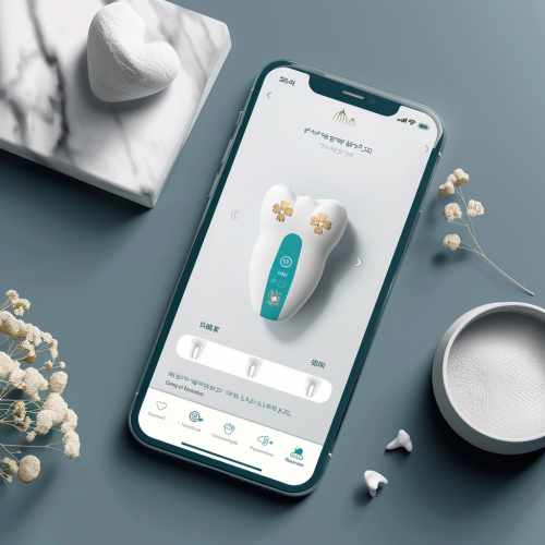Design of Oral Care App with Luxury Style