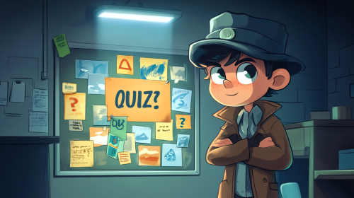 Detective Awess Solving Water Mystery in Lab