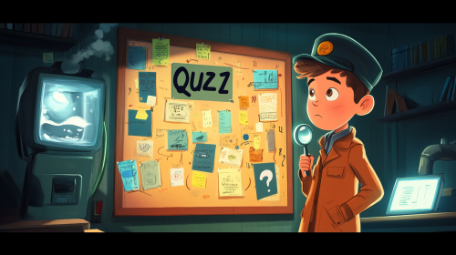 Detective Boy Awess solves Water Mystery Quiz.