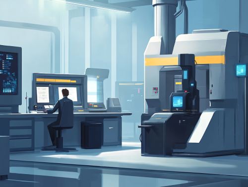 Digital Art of Modern Office