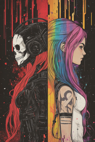 Digital Mercenary Vs. Rainbow Rebel: The Contrast