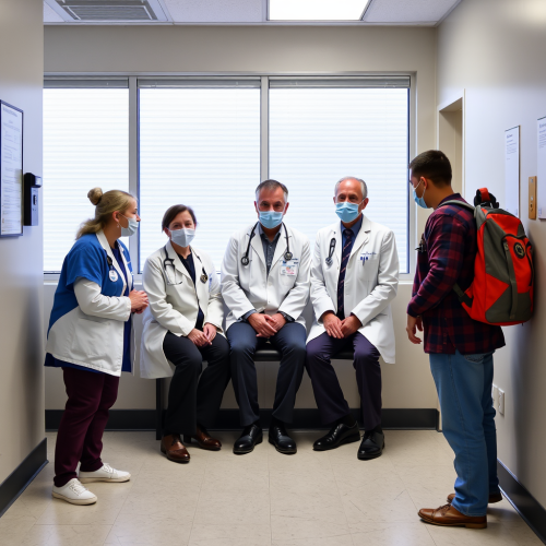 Doctors on a shared journey together.