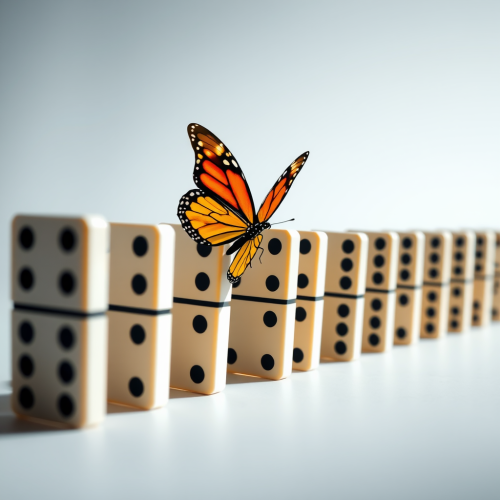 Dominoes Falling, Butterfly Emerging: A National Geographic Journey