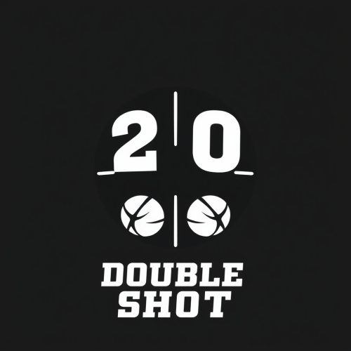 Double Shot Two-Ball Free-Throw Game Logo