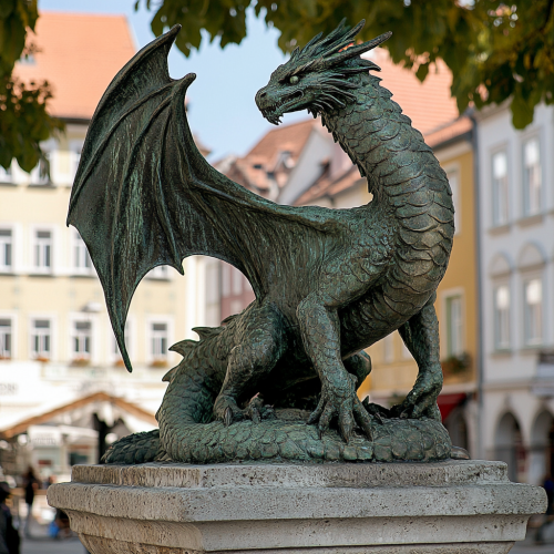 Dragon Symbol of Graz by Yohji Yamamoto