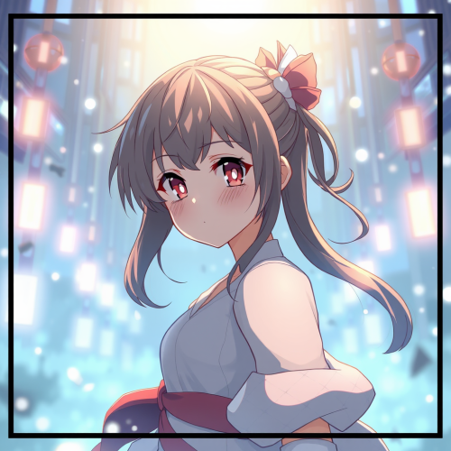 Dramatic Anime Scene with Cinematic Lighting