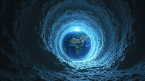 Earth Breathing In Through Vortex Conduits