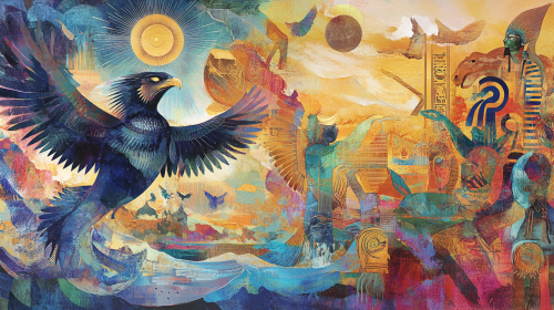 Enchanting Egyptian Gods Revealed in Vibrant Pantheon