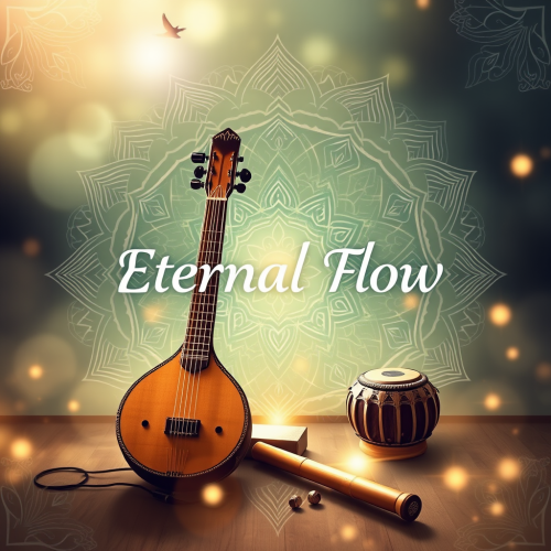 Eternal Flow: An Indian Chillout Album Cover