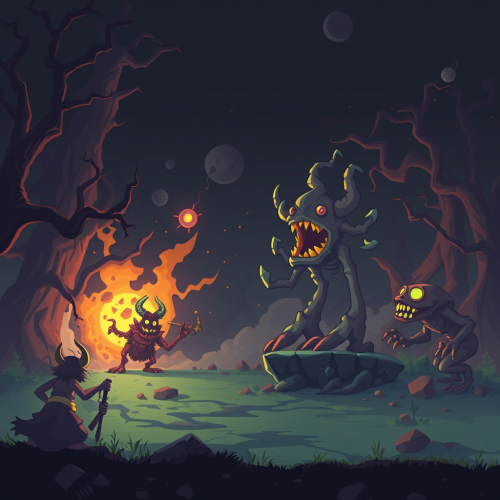 Extreme Mutations in a Monster-Filled 2D Platformer
