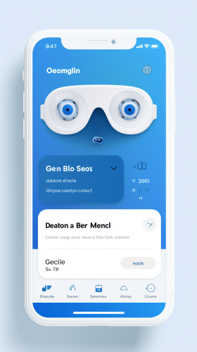 Eye Care Shopping App Design