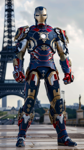 French-inspired Iron Man